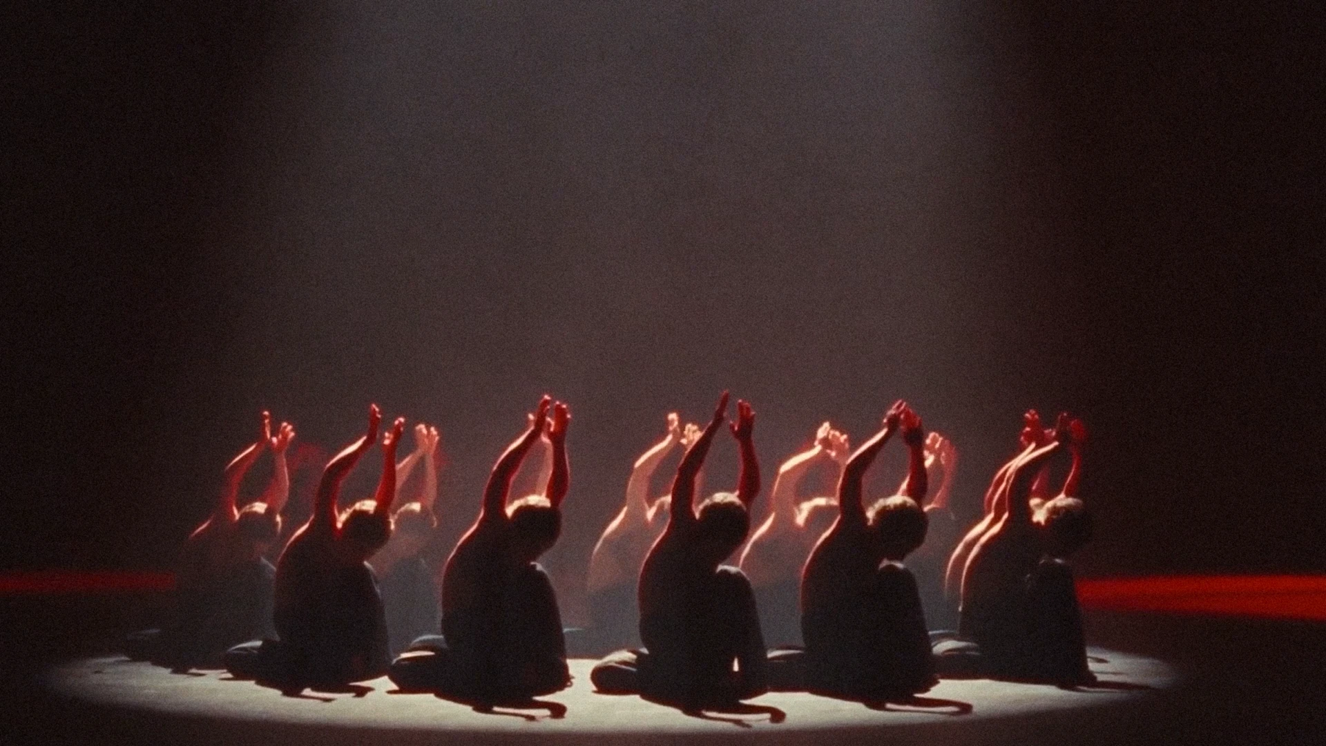 Dancers in red light, from the Studiomorphik showreel