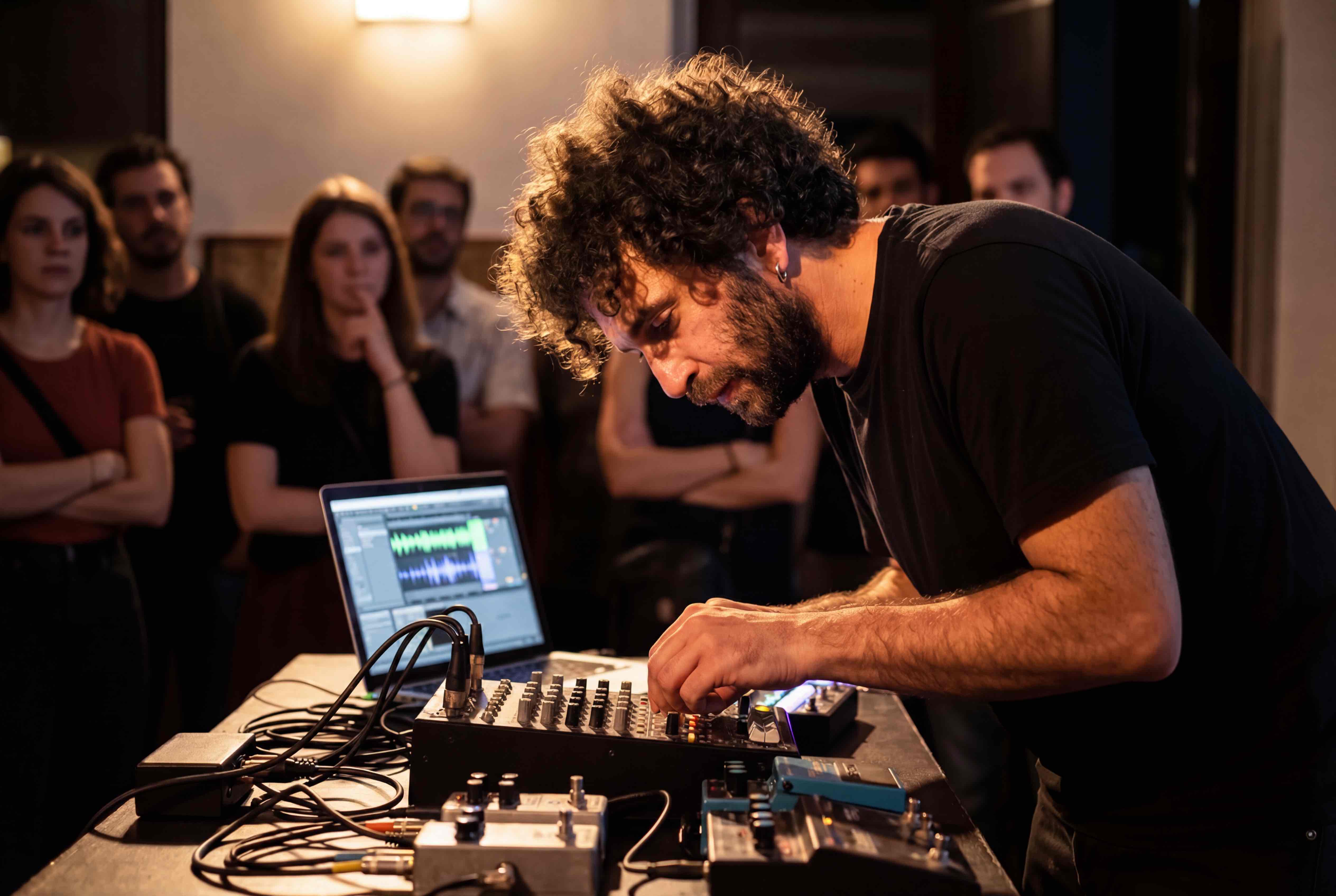Listening to the Forest, live performance in Vilnius